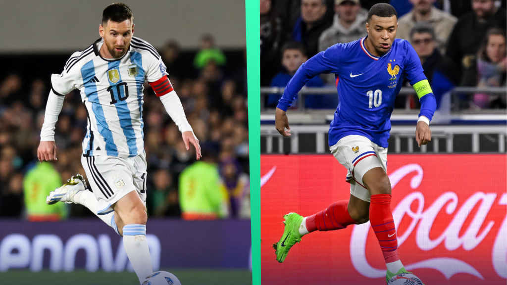 Lionel Messi y Kylian Mbapp&eacute;