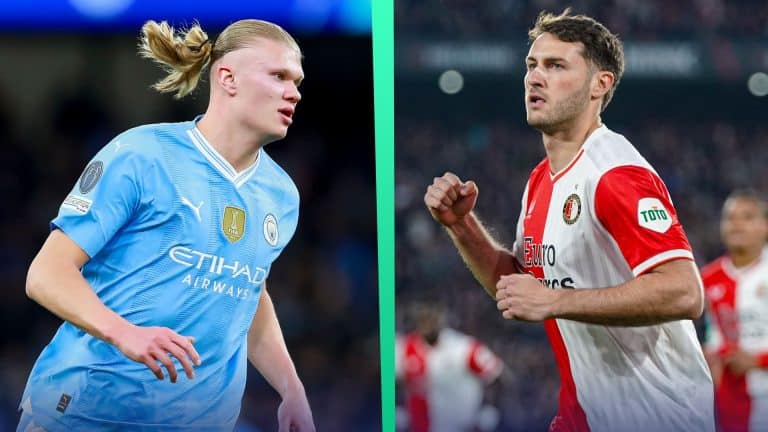 Santiago Giménez y Haaland: ¿Los mejores delanteros jóvenes del Europa en la temporada?