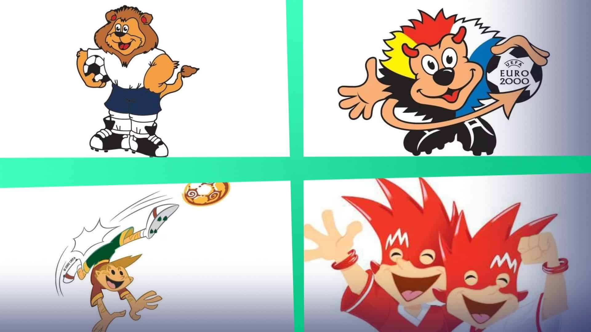 Eurocopa 2024: La evoluci&oacute;n de las mascota