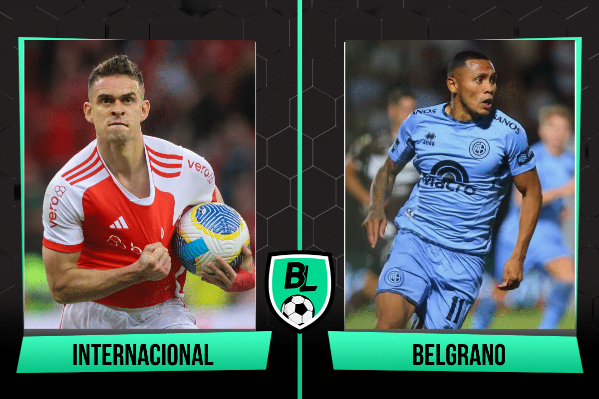 Alineaci&oacute;n de Internacional vs Belgrano