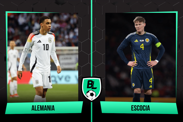 Alineaciones de Alemania vs. Escocia: a qué hora y dónde ver EN VIVO el partido por la Fase de Grupos de la Eurocopa 2024 (14/6/24)