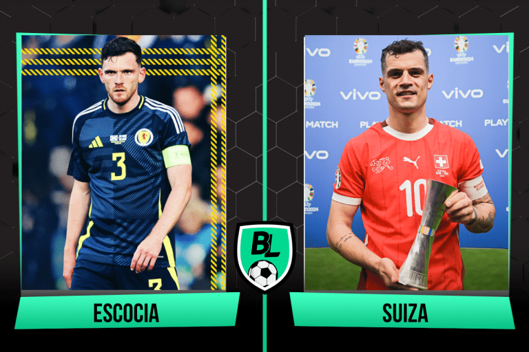 Alineaciones de Escocia vs. Suiza: a qu&eacute; hora y d&oacute;nde ver EN VIVO el partido por la Fase de Grupos de la Eurocopa 2024 (19/6/24)