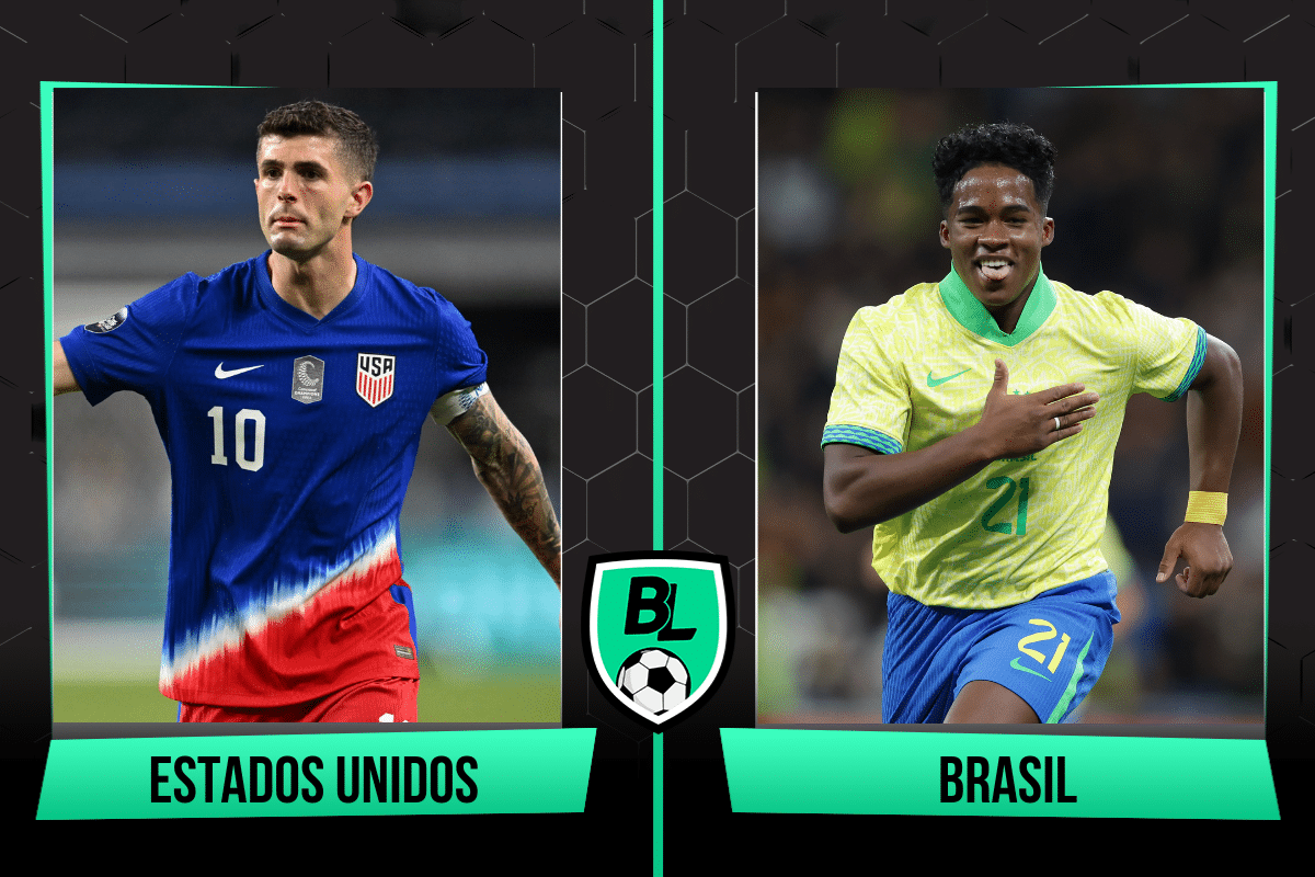 Alineaci&oacute;n de Estados Unidos vs. Brasil