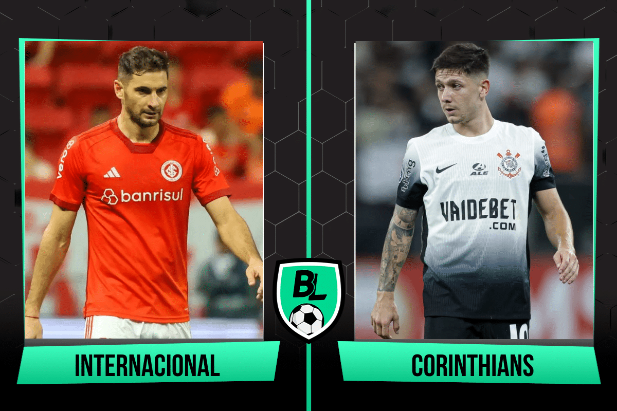 Alineaci&oacute;n de Internacional vs. Corinthians