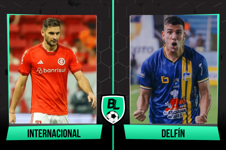 Alineaciones de Internacional vs. Delfín: previa, horario y cómo ver EN VIVO el partido por la Jornada 5 de la Copa Sudamericana (8/6/24)