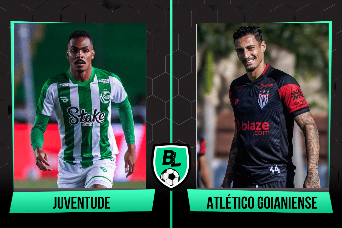 Alineación de Juventude vs. Atlético Goianiense