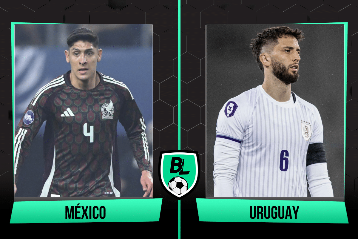 Alineación de México vs. Uruguay