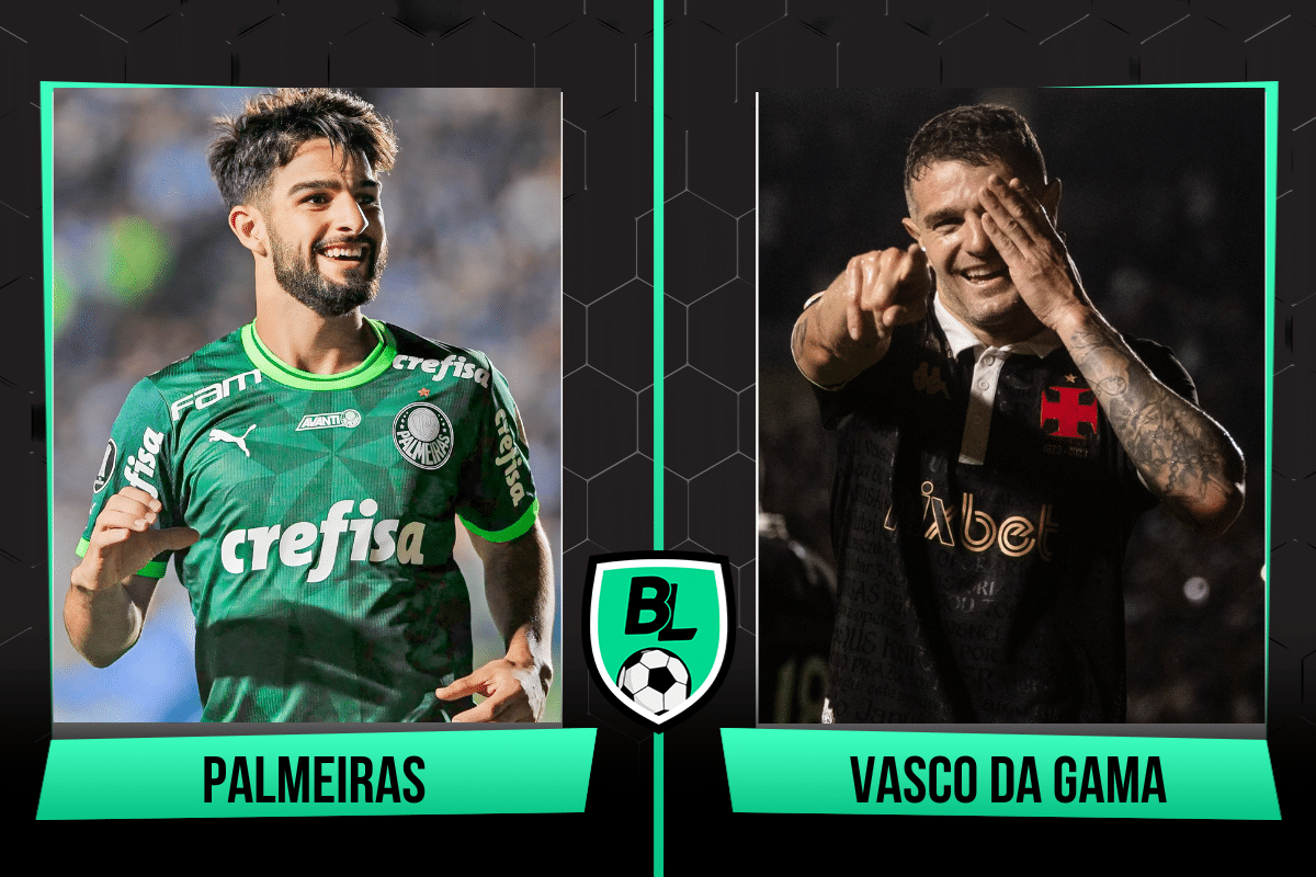 Alineación de Palmeiras vs. Vasco da Gama