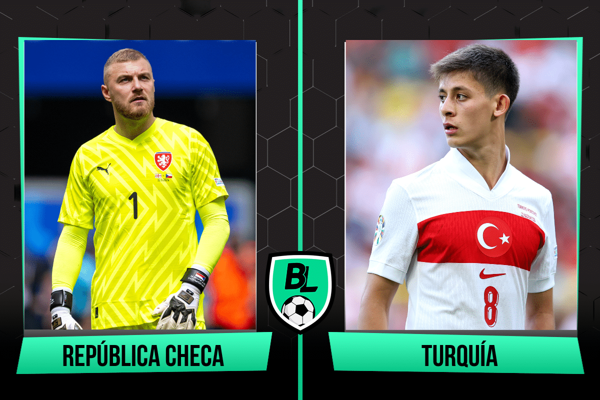 Alineaci&oacute;n de Rep&uacute;blica Checa vs. Turqu&iacute;a