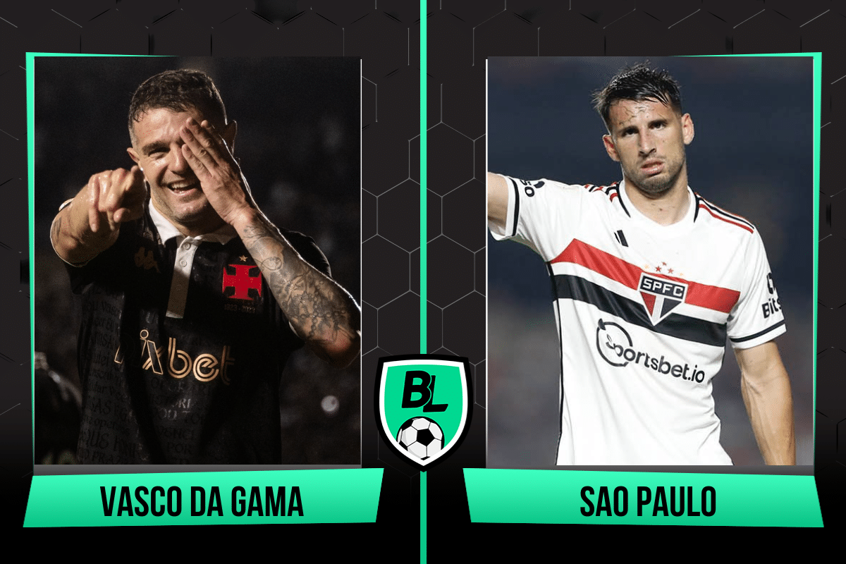 Alineación de Vasco da Gama vs. Sao Paulo