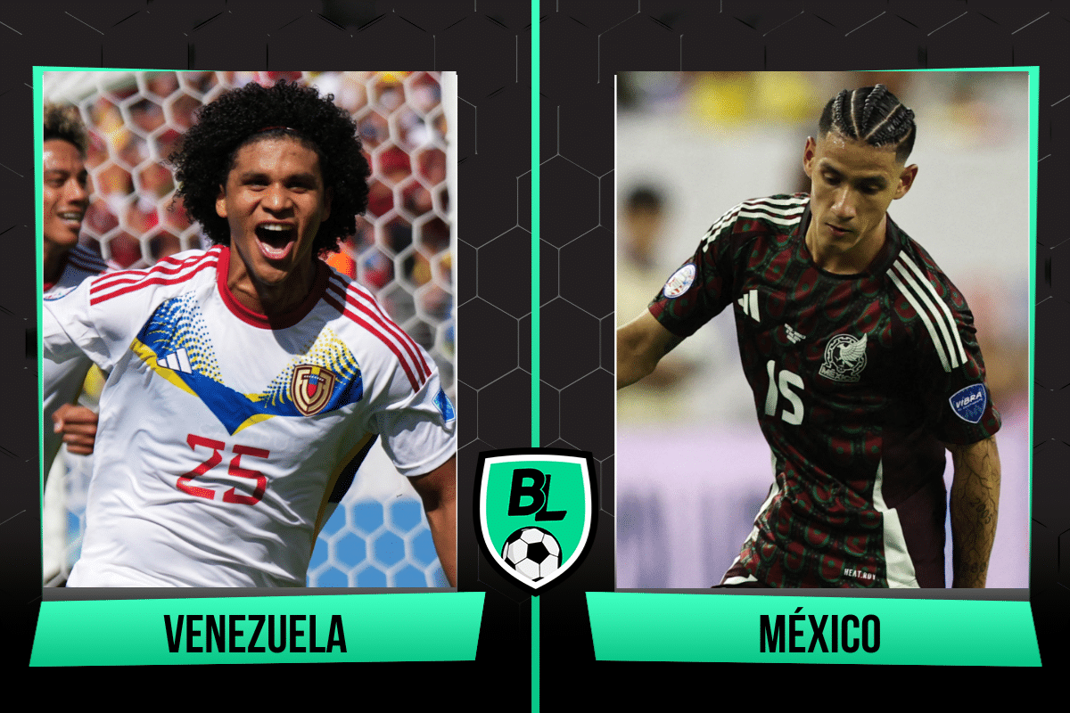 Alineaci&oacute;n de Venezuela vs. M&eacute;xico