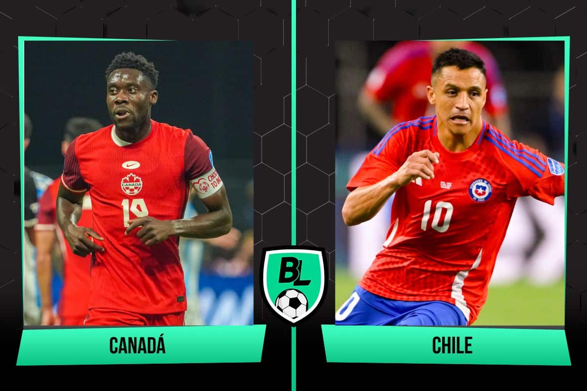 Alineaciones de Canad&aacute; vs. Chile