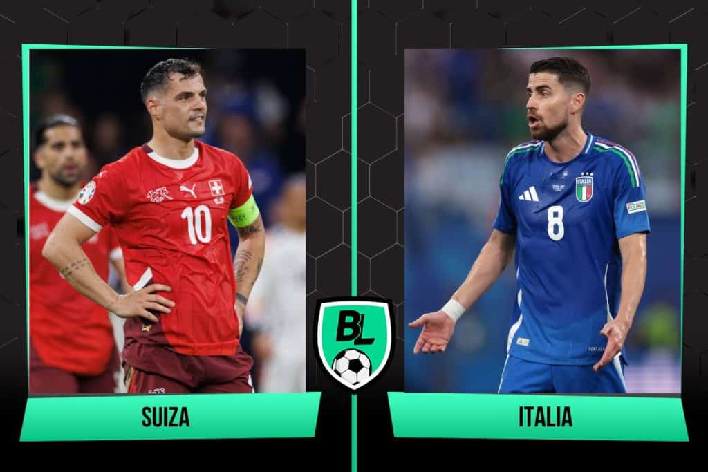 Alineaciones de Suiza vs. Italia