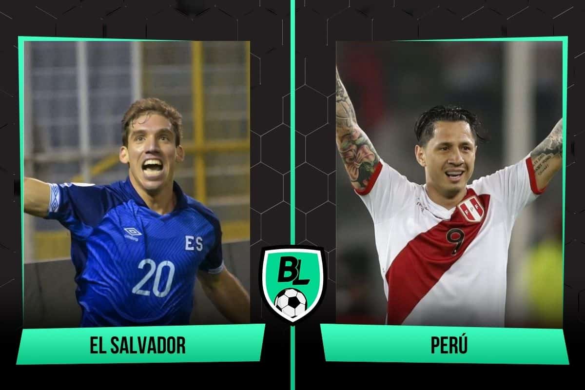 El Salvador vs. Per&uacute;