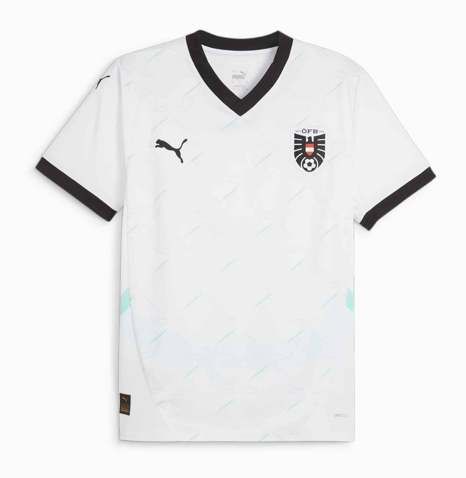 camisetas de la fase final de la Eurocopa 2024. Austria