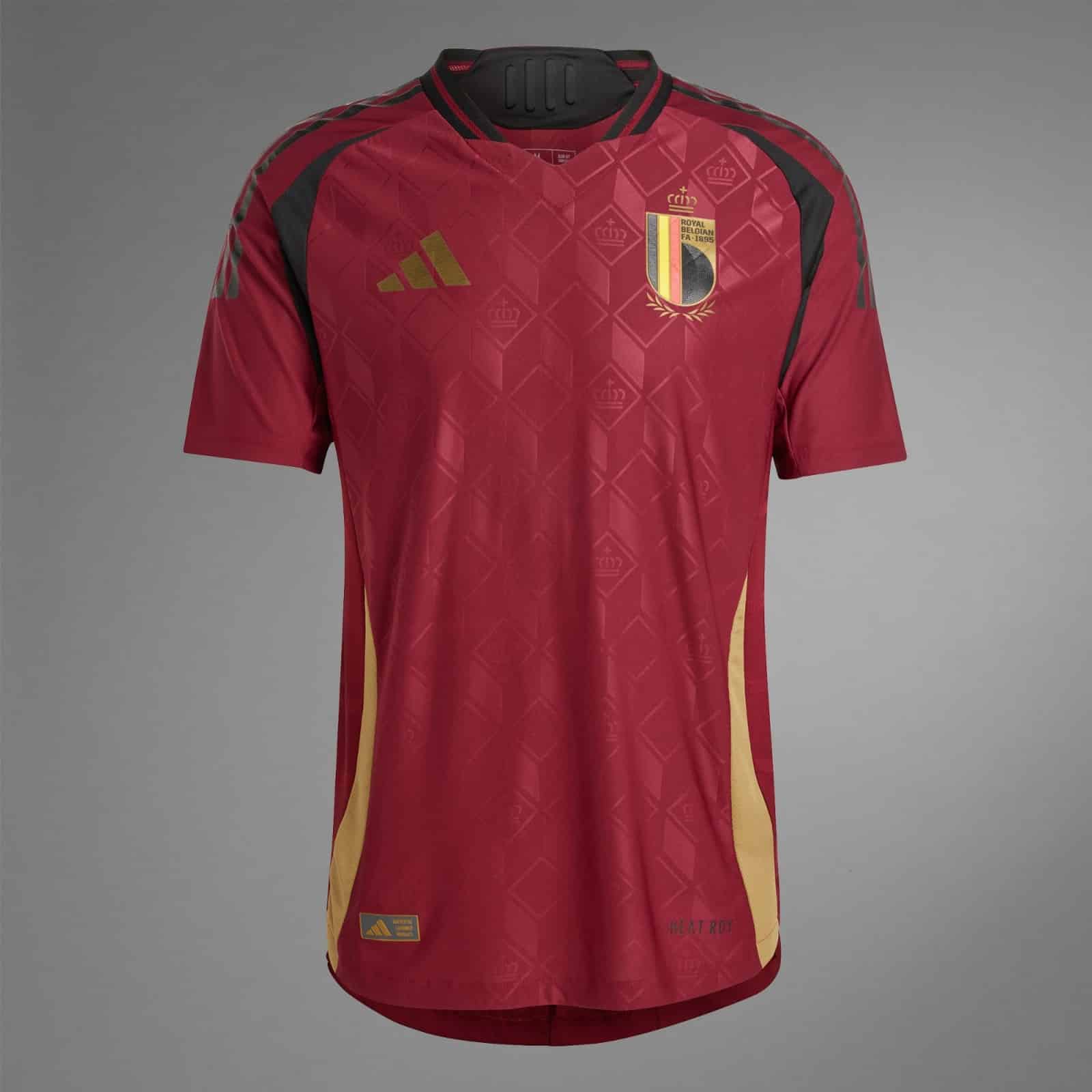 camisetas de la fase final de la Eurocopa 2024. B&eacute;lgica