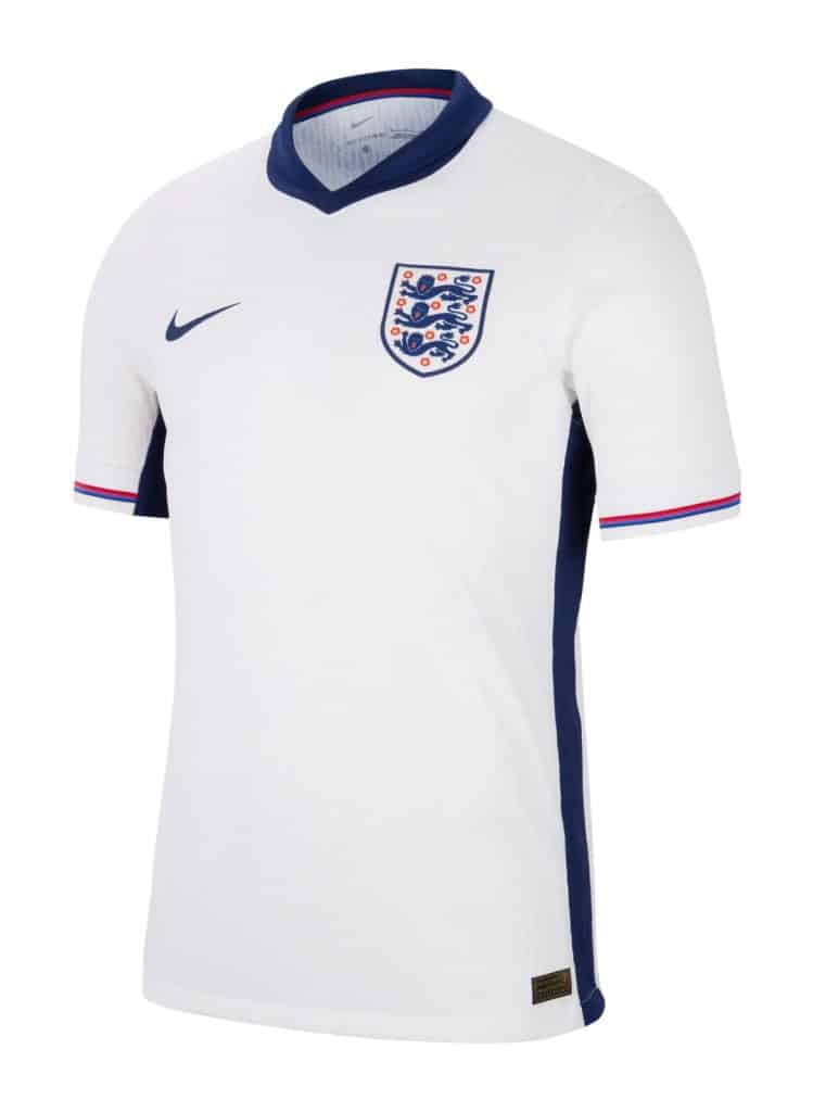 camisetas de la fase final de la Eurocopa 2024. Inglaterra