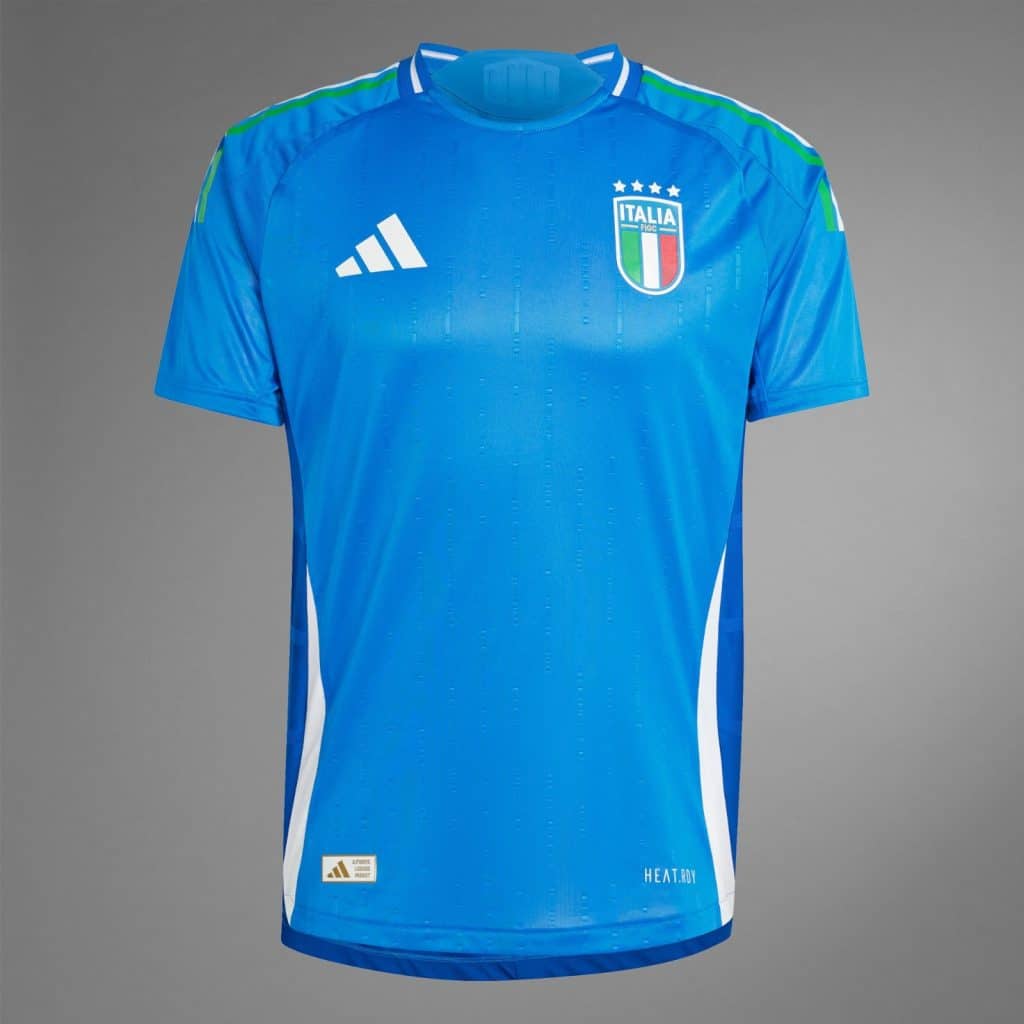 camisetas de la fase final de la Eurocopa 2024. Italia