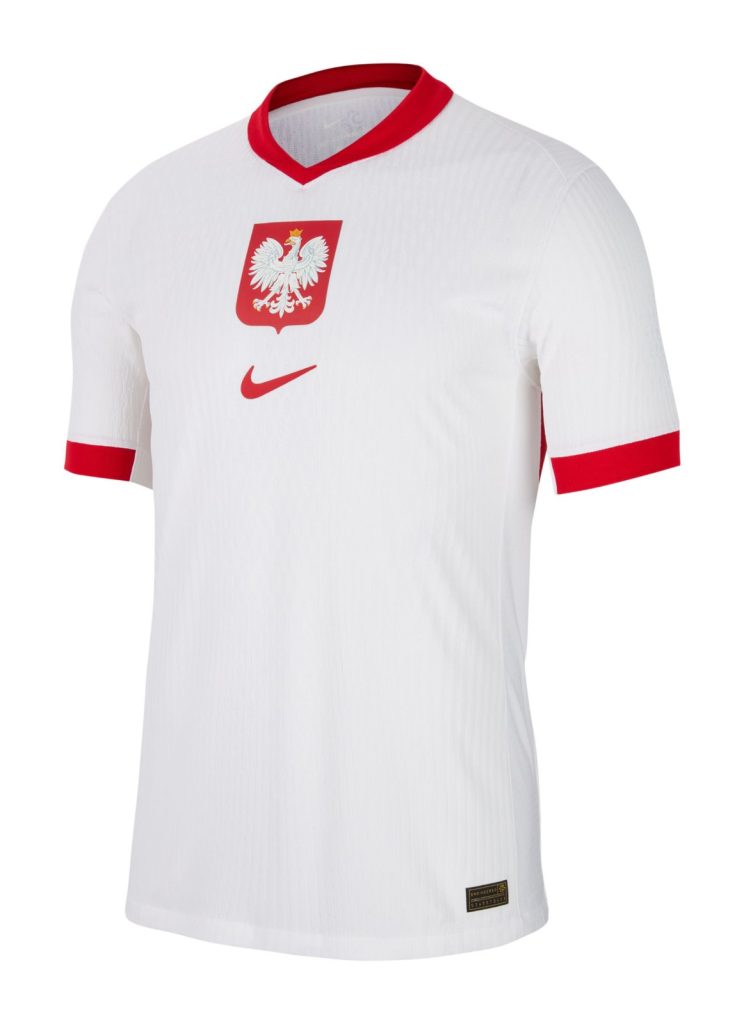 camisetas de la fase final de la Eurocopa 2024. Polonia