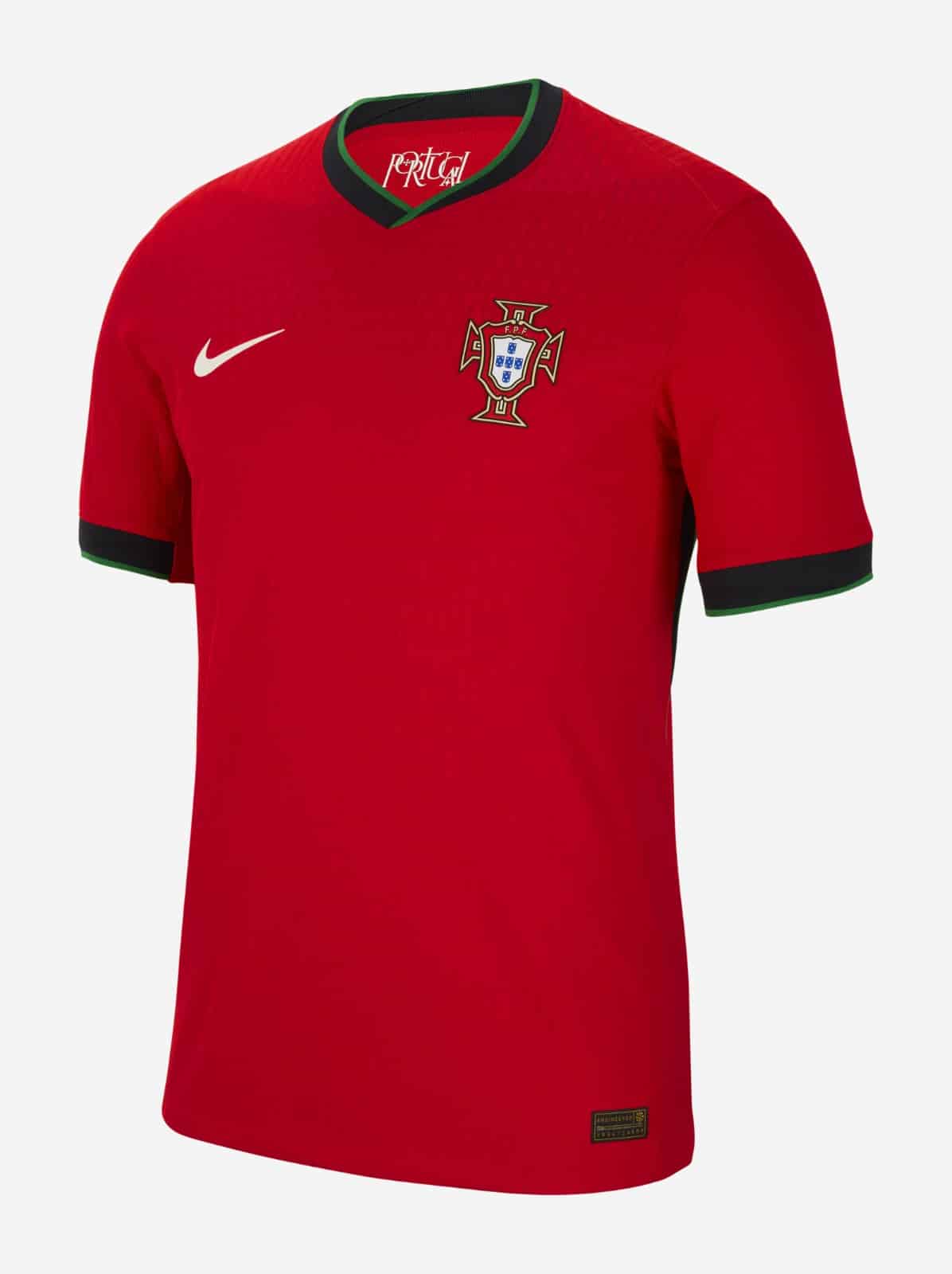 camisetas de la fase final de la Eurocopa 2024. Portugal