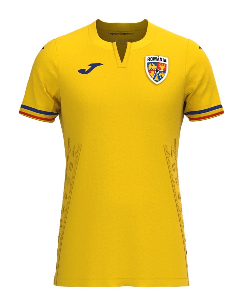 camisetas de la fase final de la Eurocopa 2024. Rumania