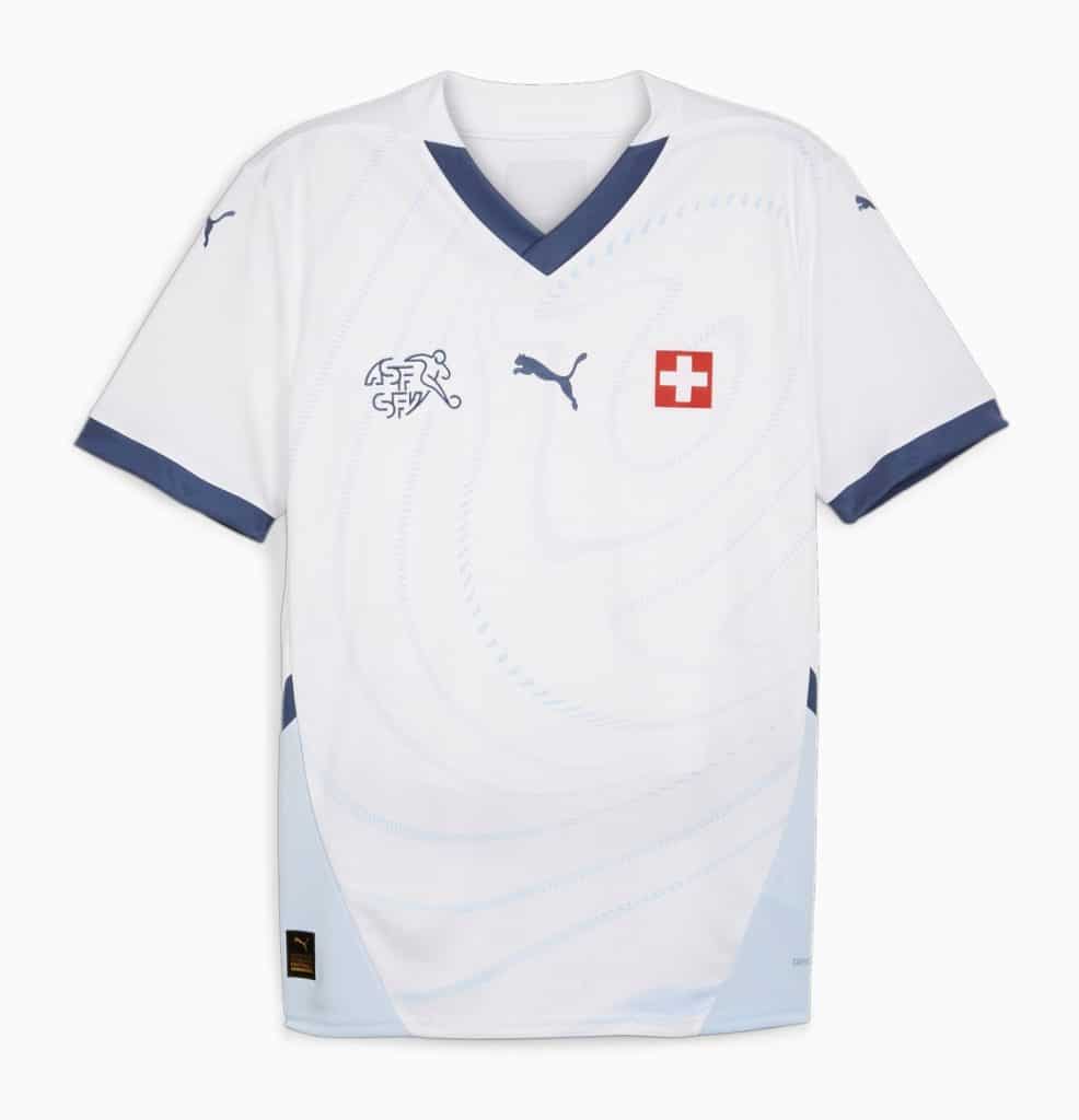 camisetas de la fase final de la Eurocopa 2024. Suiza