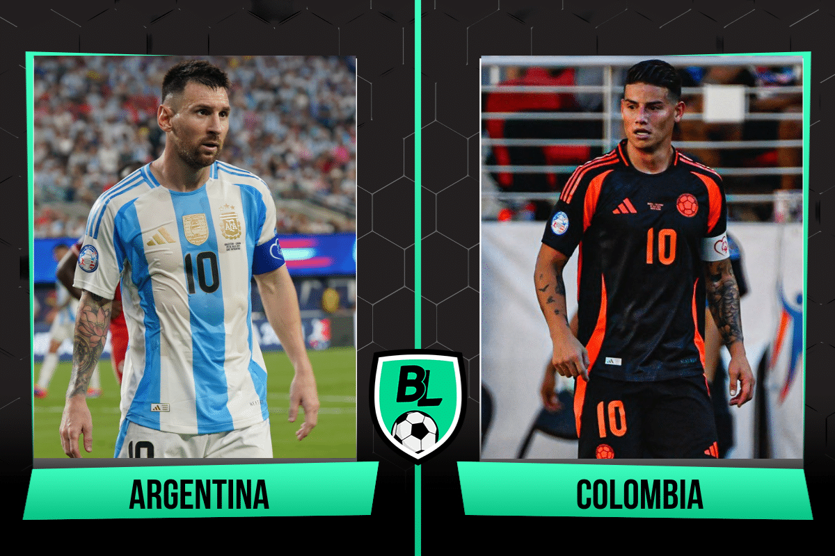 Alineaci&oacute;n de Argentina vs. Colombia