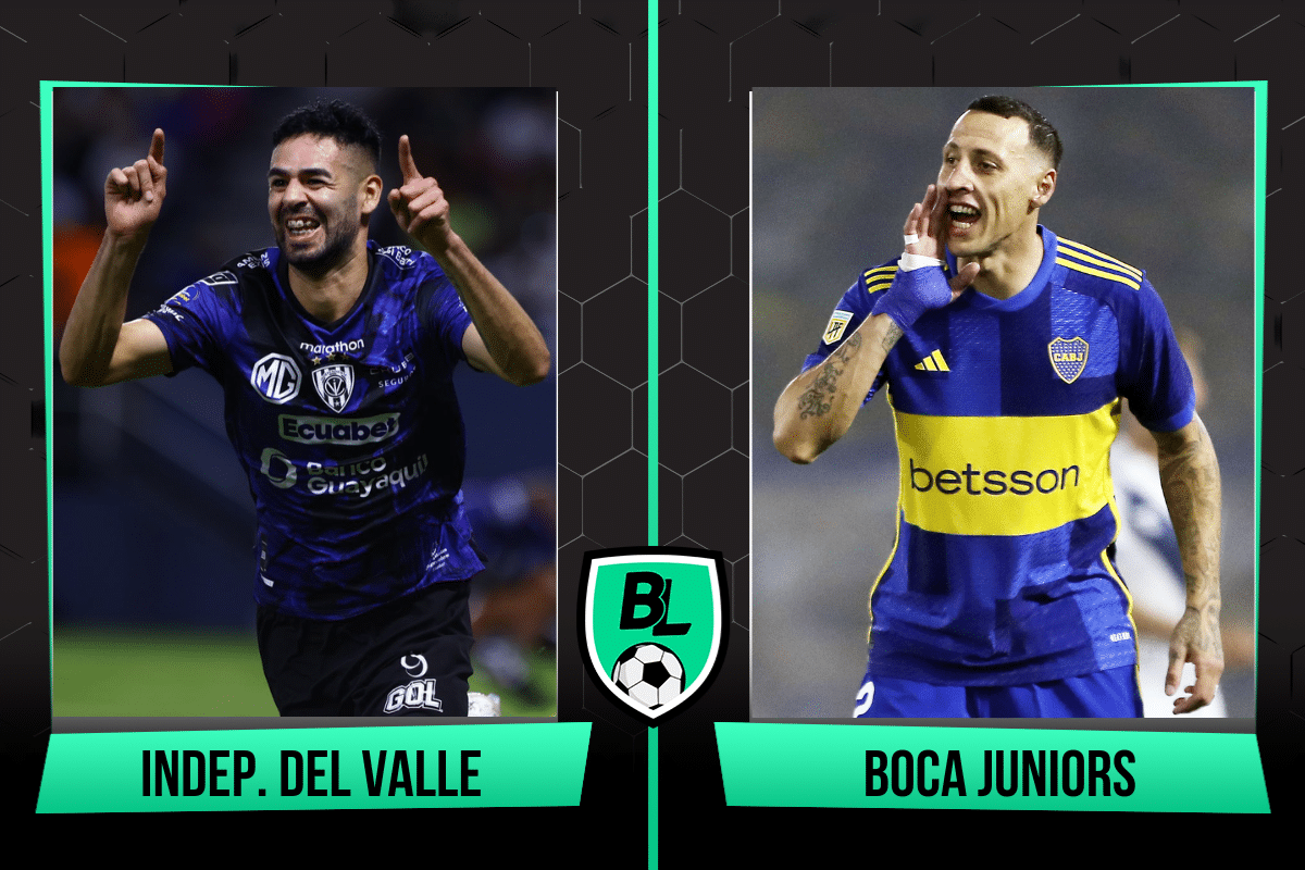 Alineaci&oacute;n de Independiente del Valle vs. Boca Juniors
