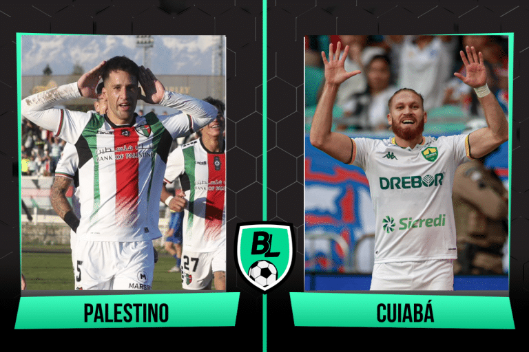 Alineaciones de Palestino vs. Cuiabá: a qué hora juegan y dónde ver EN VIVO el partido por los Playoffs de la Copa Sudamericana 2024 (18/7/24)