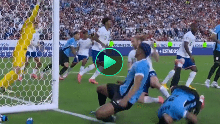 VIDEO: el IMPACTANTE golpe que dej&oacute; fuera a Maxi Ara&uacute;jo, figura de Uruguay y Toluca