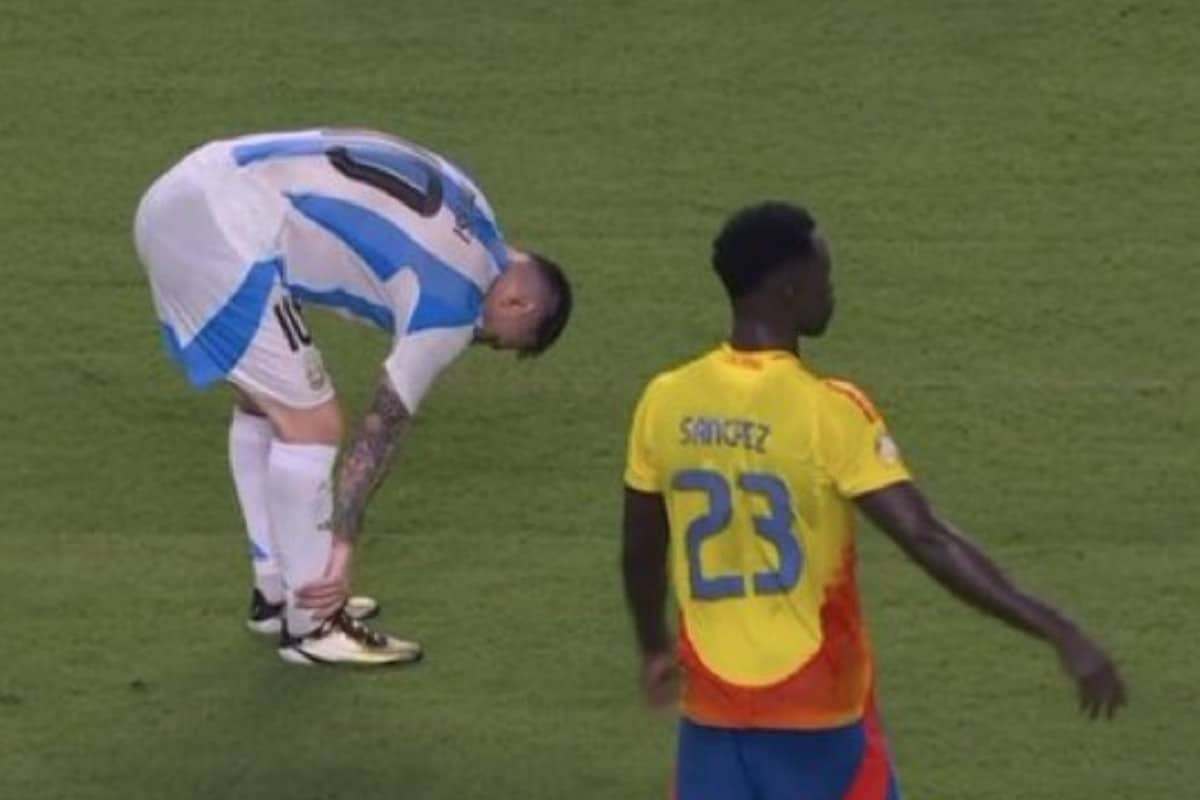 Lesi&oacute;n Lionel Messi Copa Am&eacute;rica 2024 | Cortes&iacute;a: Captura de pantalla