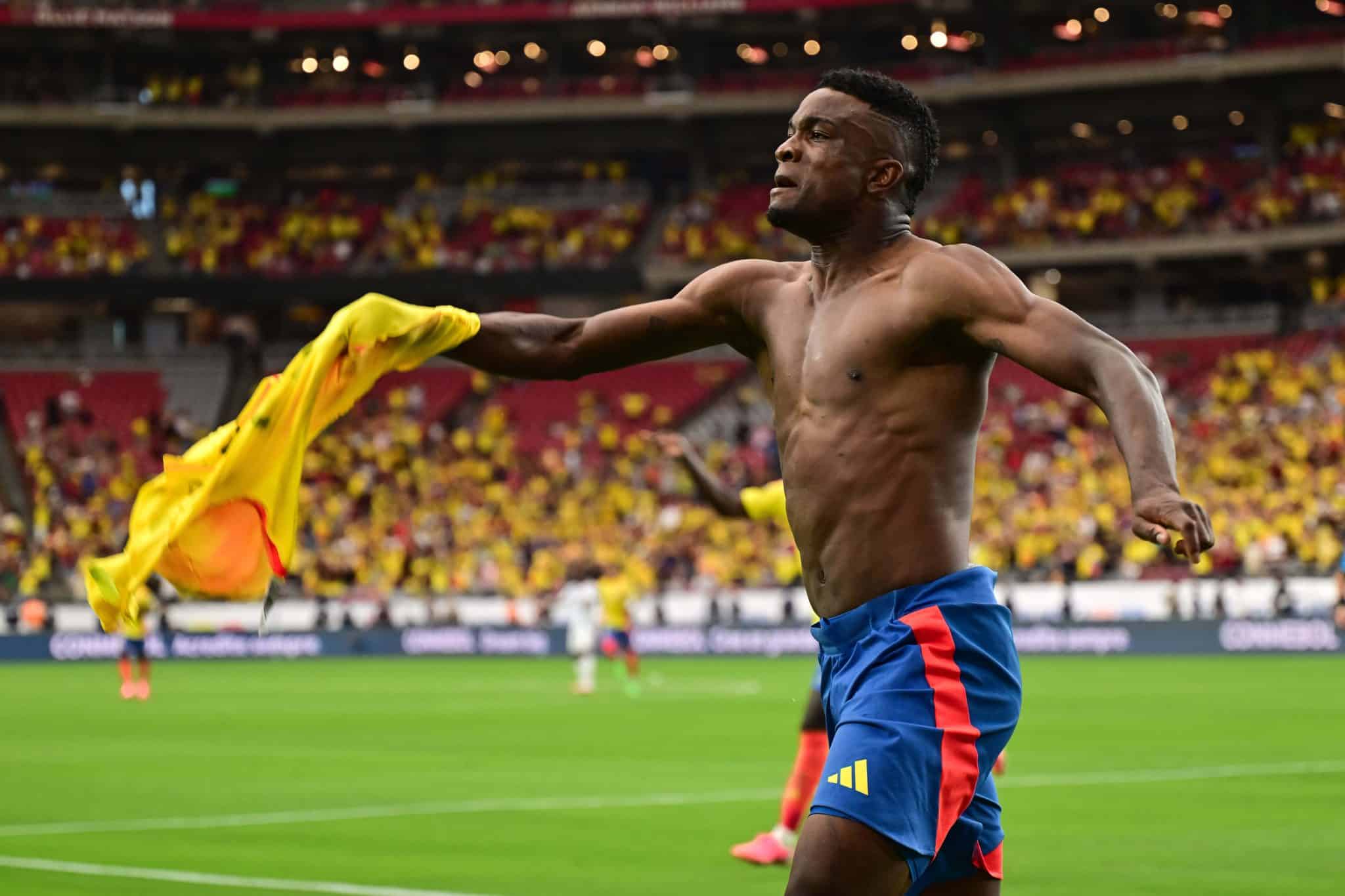 Goles y asistencias de Jhon Córdoba en Copa América 2024