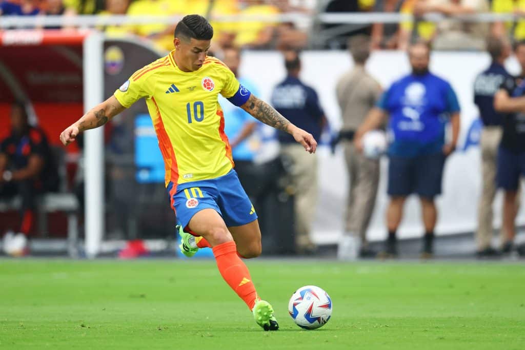El rendimiento de James Rodr&iacute;guez en las manos de sus DTs