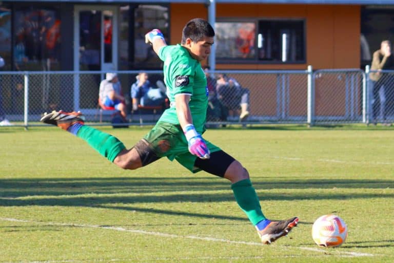 Mat&iacute;as Mu&ntilde;oz Lagos, el joven arquero chileno que se abre paso en el f&uacute;tbol australiano