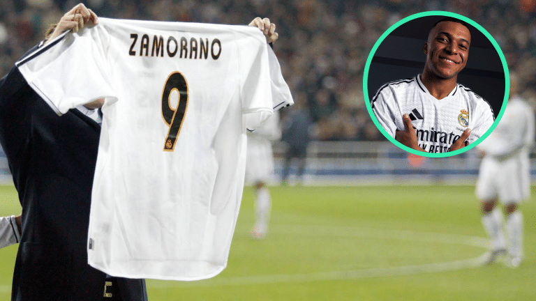 El Primer GRAN RETO de Mbapp&eacute; en el Real Madrid: Superar la hist&oacute;rica marca de Iv&aacute;n Zamorano con la camiseta &lsquo;9&rsquo;