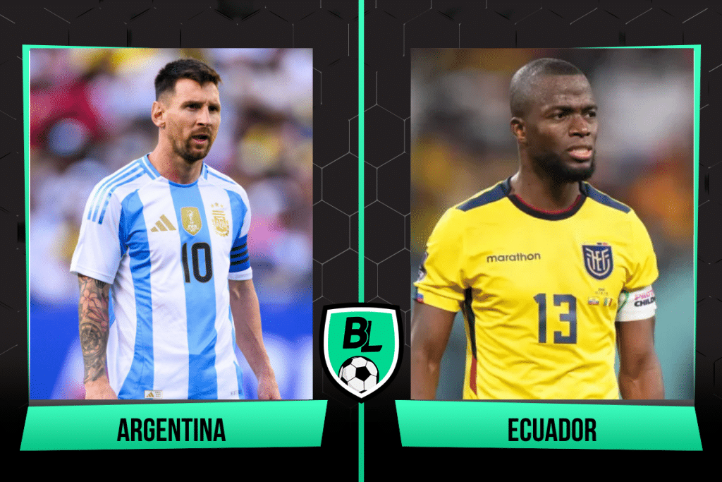 Alineaci&oacute;n de Argentina vs. Ecuador Copa Am&eacute;rica 2024. Fuente @Argentina - @LaTri