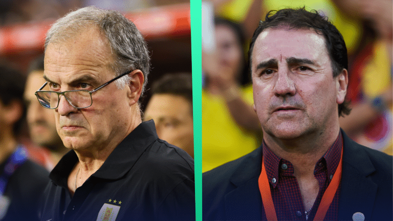 Marcelo Bielsa vs. N&eacute;stor Lorenzo, la batalla t&aacute;ctica del Uruguay vs. Colombia por un lugar en la final de la Copa Am&eacute;rica 2024