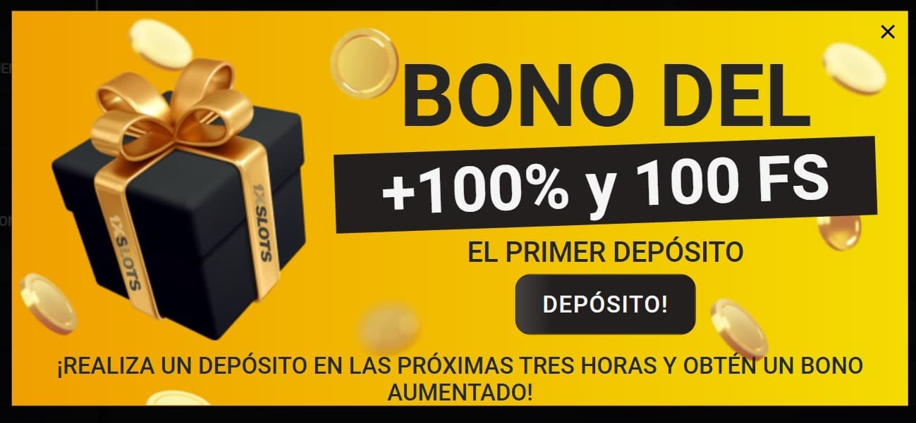 1xslots bono argentina