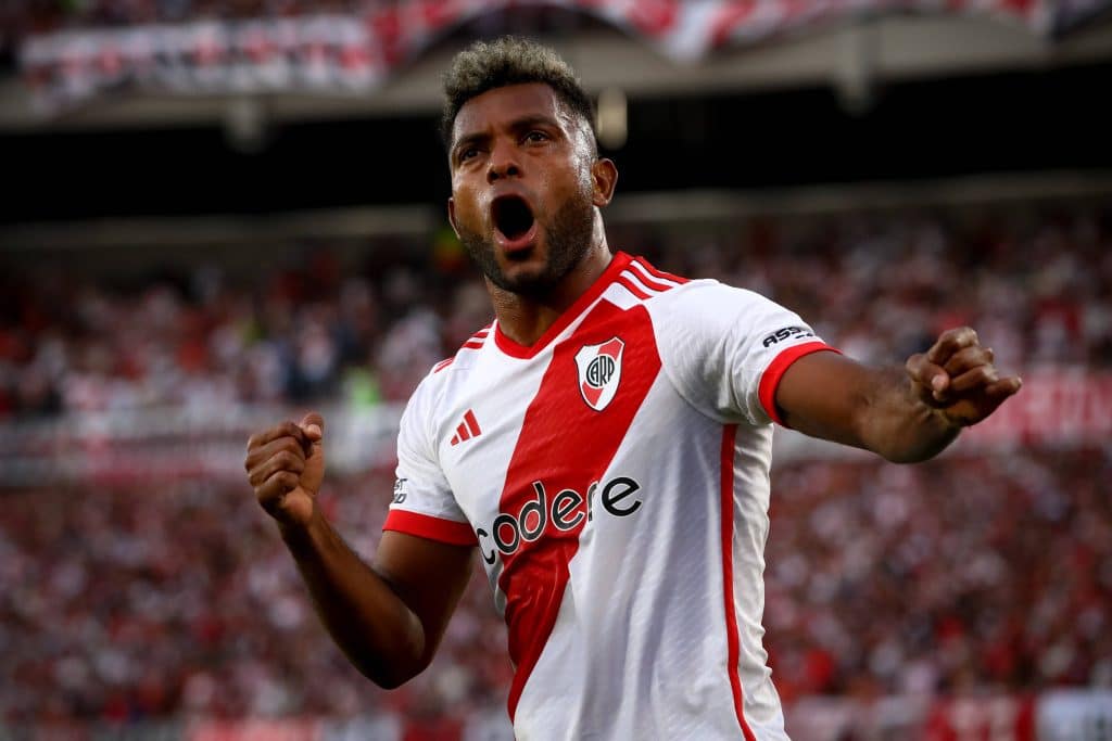 Las estad&iacute;sticas de Miguel Borja en River