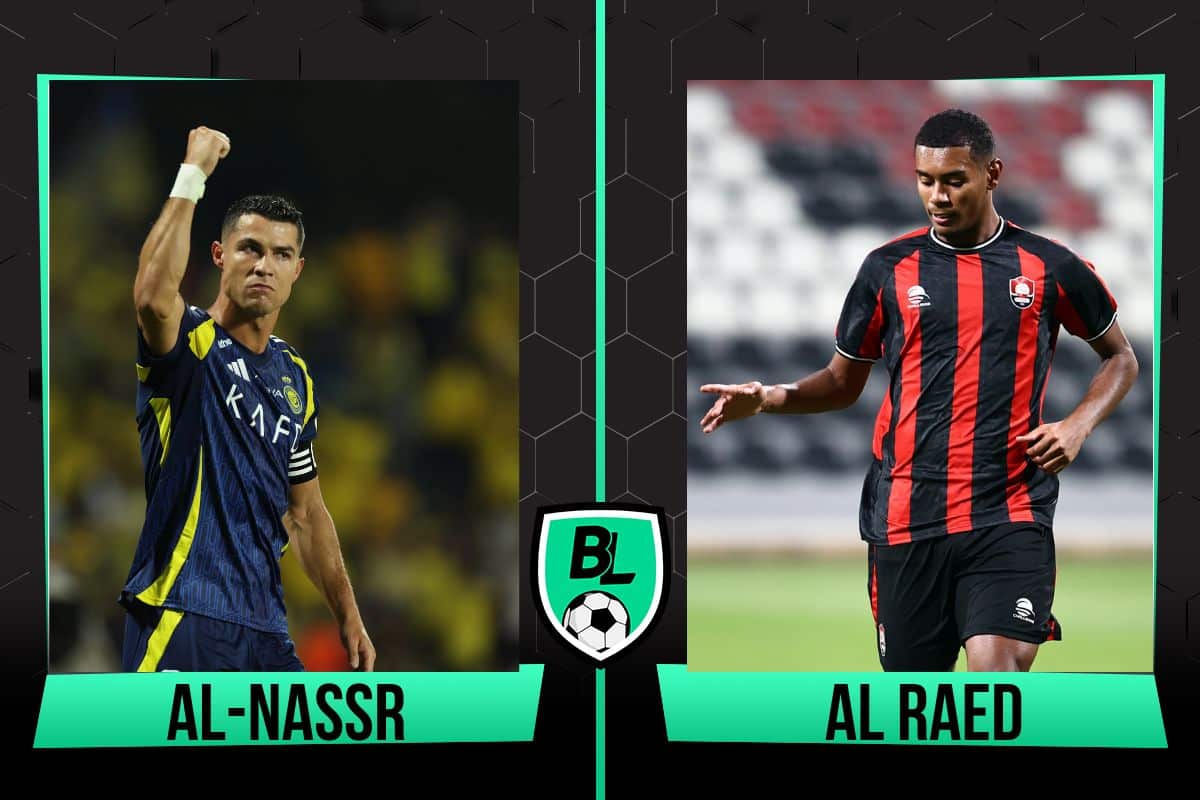 Alineaciones de Al Nassr vs. Al Raed por la Liga de Arabia 2024-25
