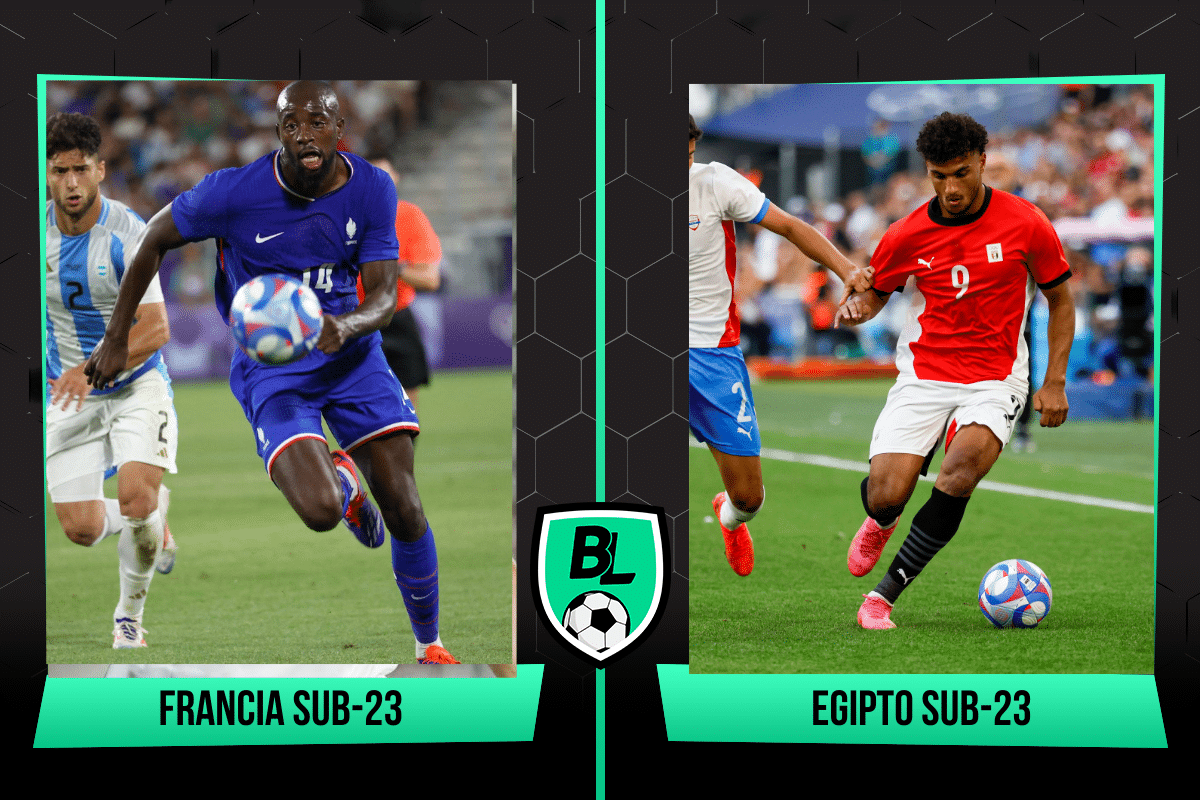 Alineaciones de Francia Sub-23 vs Egipto Sub-23 | Cortes&iacute;a: IMAGO