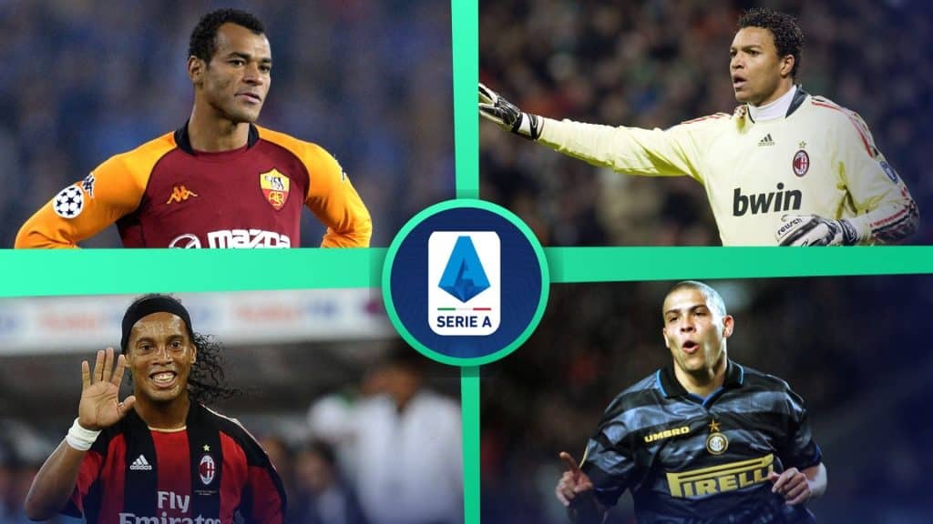 Los mejores jugadores brasileños en la historia de la Serie A