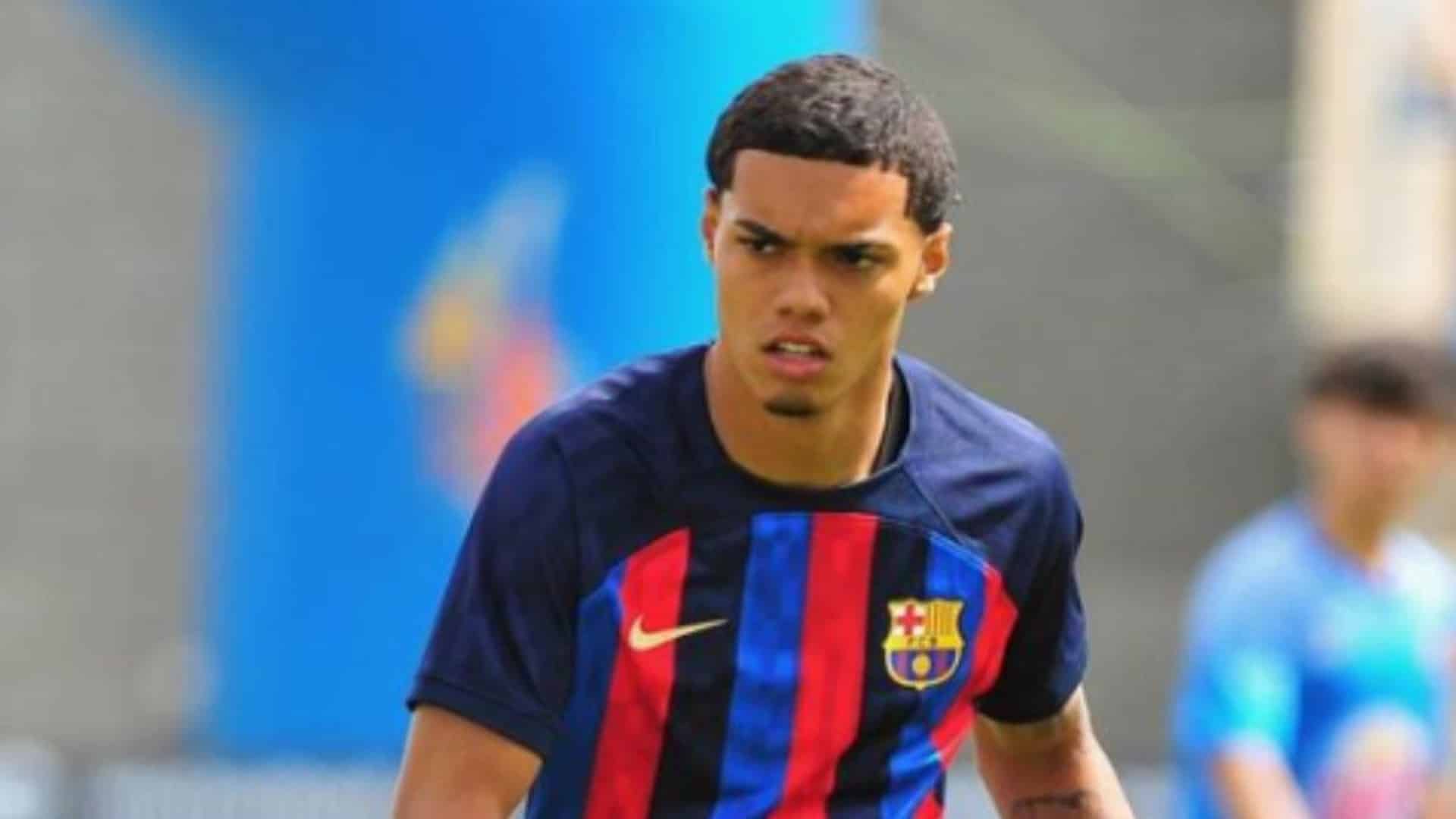 Joao Mendes, el hijo de Ronaldinho 2024 | Cortes&iacute;a: FC Barcelona