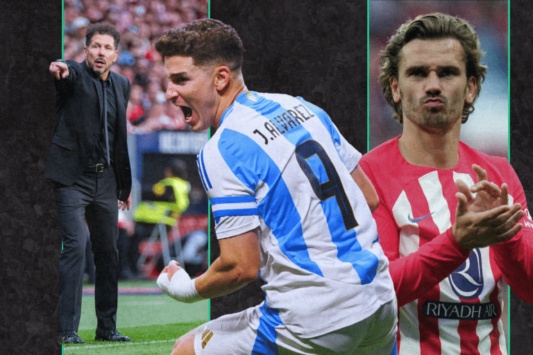 &iquest;C&oacute;mo ser&aacute; la alineaci&oacute;n del Atl&eacute;tico Madrid con Juli&aacute;n &Aacute;lvarez?