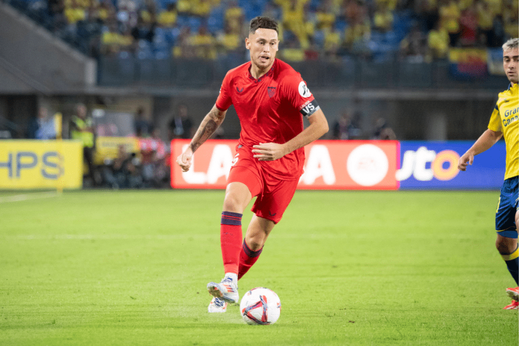 Lucas Ocampos Valent&iacute;n Barco Sevilla