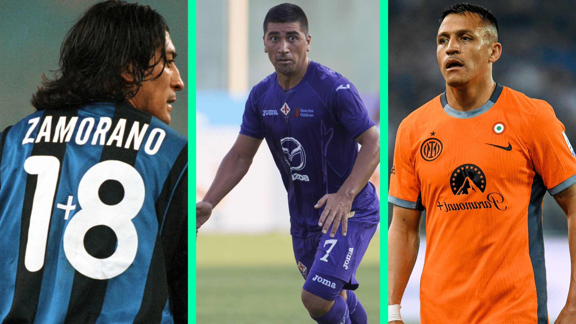 Top 10: Los mejores jugadores chilenos en la historia de la Serie A de Italia