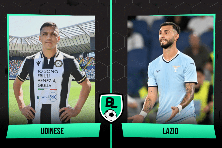 &iquest;Juega Alexis S&aacute;nchez? Alineaciones de Udinese vs. Lazio: a qu&eacute; hora juegan y d&oacute;nde ver EN VIVO el partido de la Fecha 2 de la Serie A 24/25 (24/8/24)