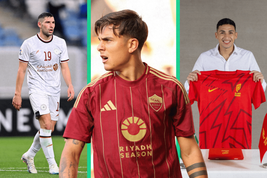futbolistas argentinos que juegan en la Liga de Arabia Saudita