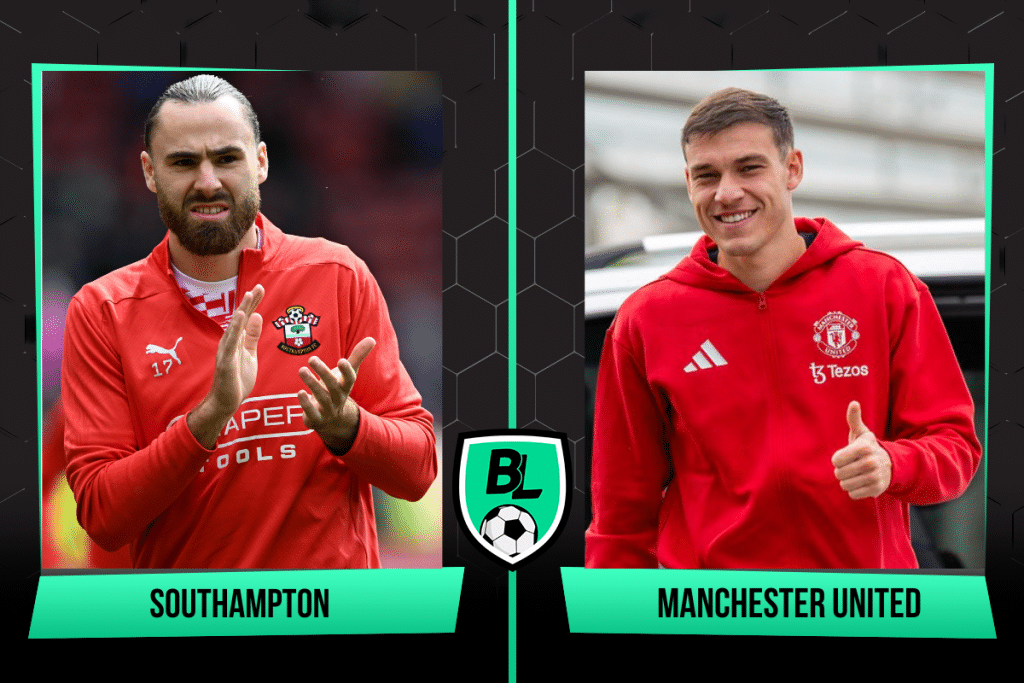 &iquest;Juega Manuel Ugarte? Alineaciones de Southampton vs. Manchester United