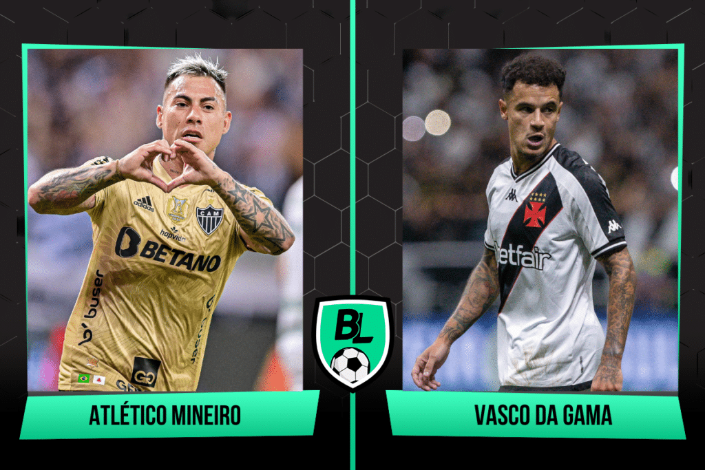 Alineaciones de Atl&eacute;tico Mineiro vs. Vasco da Gama